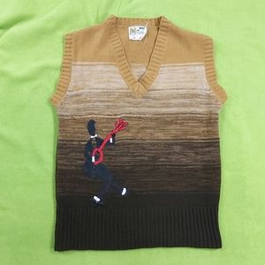 The House of Jade S/M Brown Ombre Sweater Vest